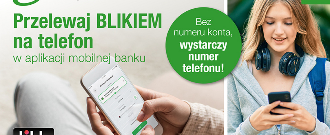 Przelew BLIK na telefon