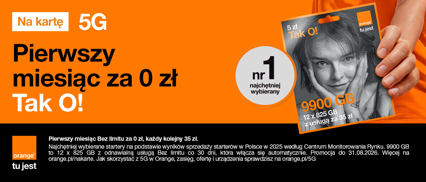 Promocja Orange na kartę